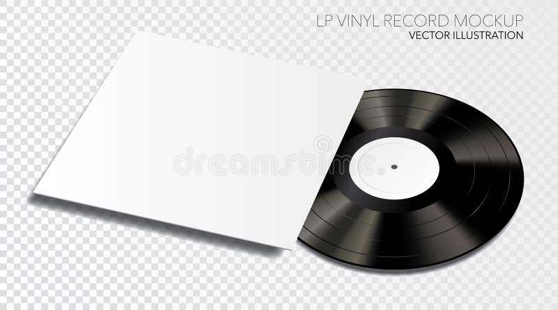 Download Lp Vinyl Mockup Stock Vector Illustration Of Music 136945349