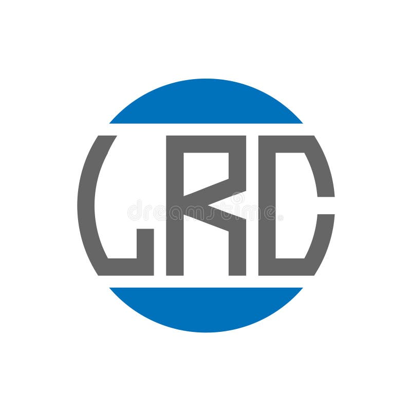 LRC Letter Logo Design on White Background. LRC Creative Initials