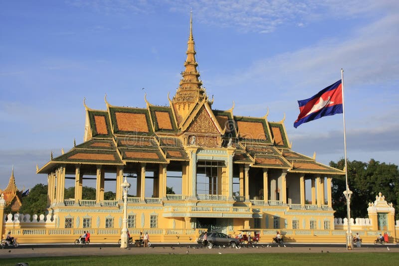 Luar Pavailion, Royal Palace, Phnom Penh, Cambodia fotos de stock Luar Pavailion, Royal Palace, Phnom Penh, Cambodia fotos de stock