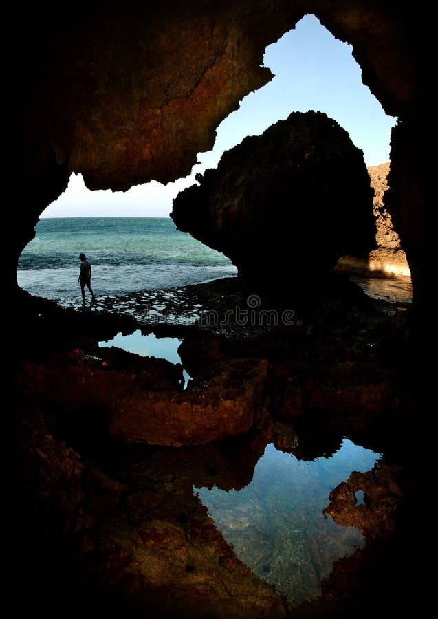 Lubang Mindoro Cave royalty free stock photos