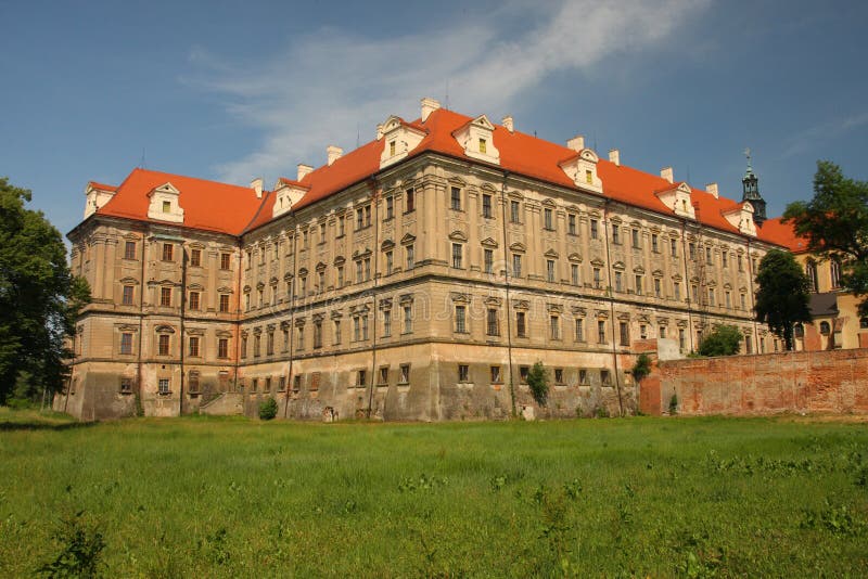 Lubensis abbey - lateral wing