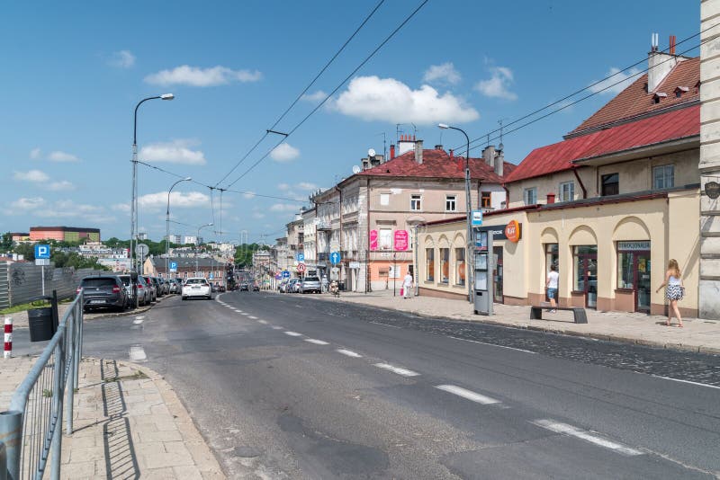 lubartowska-street-in-lublin-editorial-stock-image-image-of-outdoor