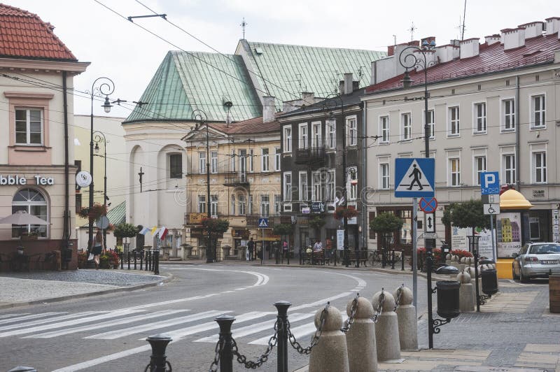 LUBLIN, ΠΟΛΩΝΙΑ 10 Ιουλίου 2017 - Lublin κεντρικός στοκ φωτογραφία με δικαίωμα ελεύθερης χρήσης LUBLIN, ΠΟΛΩΝΙΑ 10 Ιουλίου 2017 - Lublin κεντρικός στοκ φωτογραφία με δικαίωμα ελεύθερης χρήσης