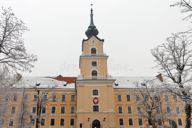 Lubomirski castle tower in Rzeszow, Poland