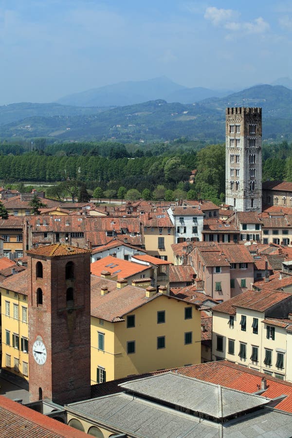 Lucca, Italie photo stock