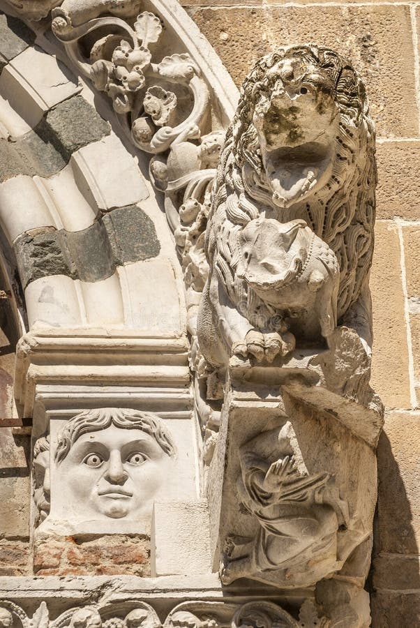 Lucca (Tuscany) - Detail of San Giusto church