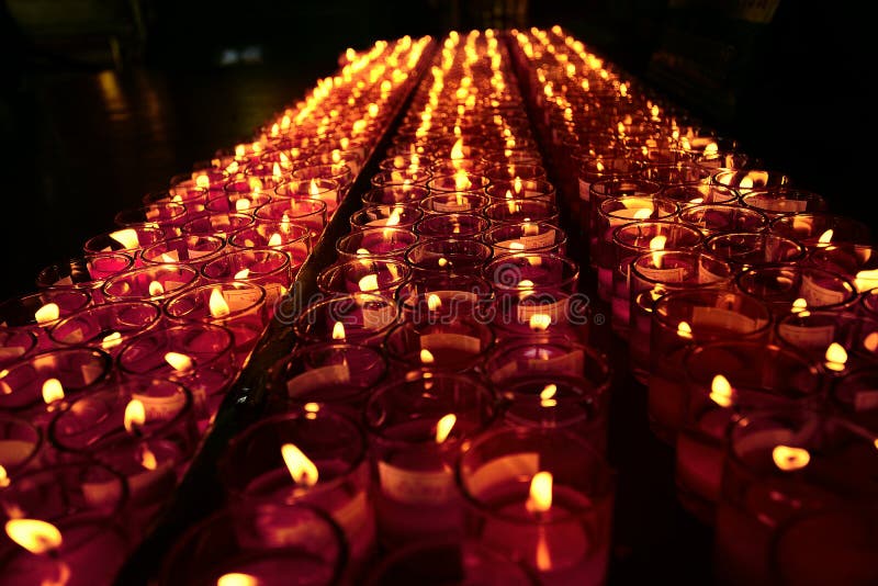 Luce della candela di fede