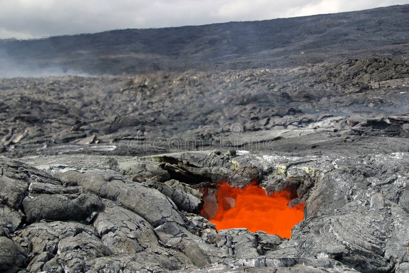 Lucernario della lava immagine stock Lucernario della lava immagine stock