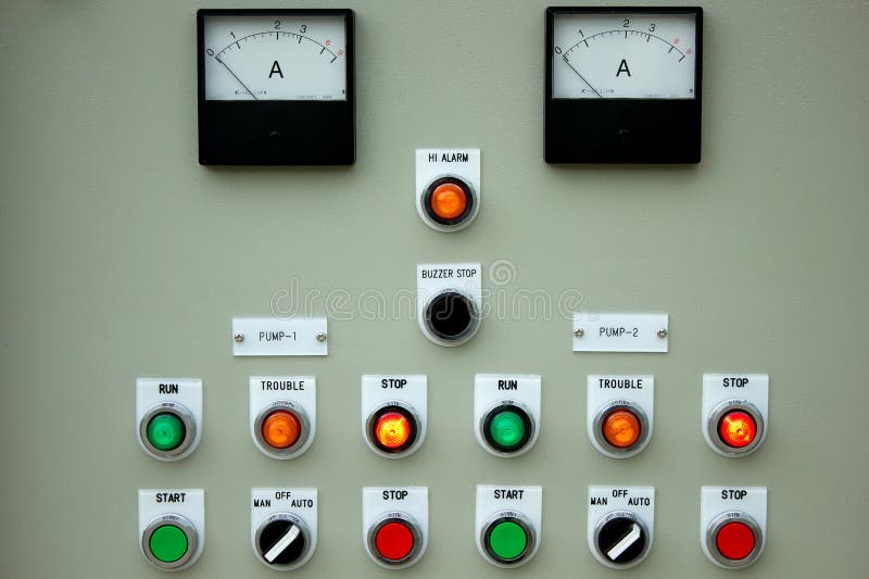 Luces Del Panel Control. archivo - Imagen de teclado, ingeniero: 26611095