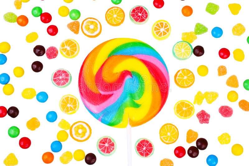 Lucettes et sucreries photo stock Lucettes et sucreries photo stock