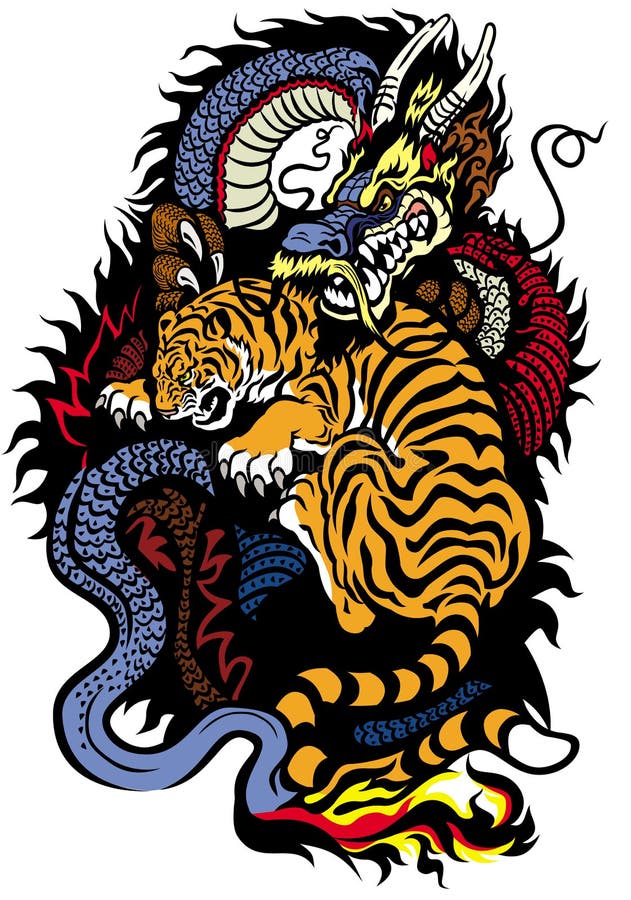 Lucha del dragón y del tigre