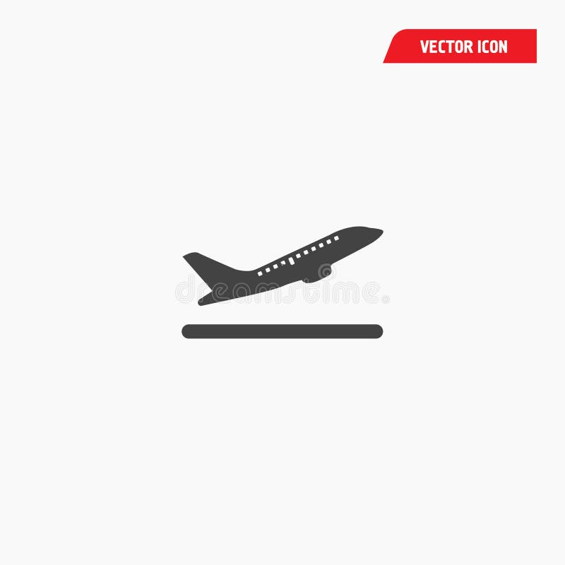 Luchthavenvertrek die poortpictogram inschepen stock illustratie Luchthavenvertrek die poortpictogram inschepen stock illustratie