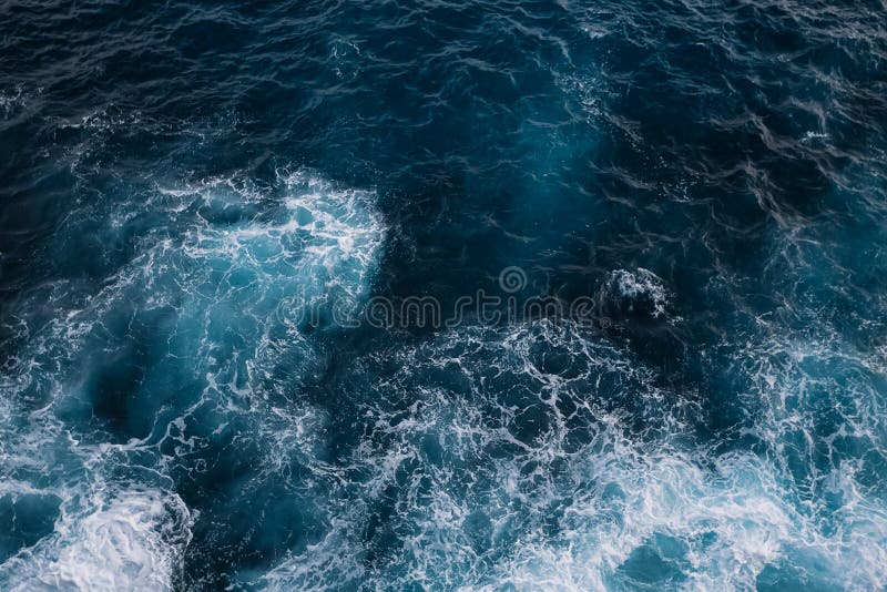 Luchtmening aan oceaangolven Naadloos patroon stock afbeeldingen Luchtmening aan oceaangolven Naadloos patroon stock afbeeldingen