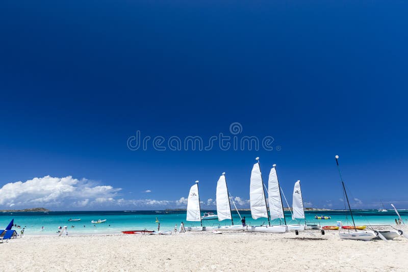 Best St Martin Beaches in Caribbean from the sky, Aerial views. Best St Martin Beaches in Caribbean from the sky, Aerial views