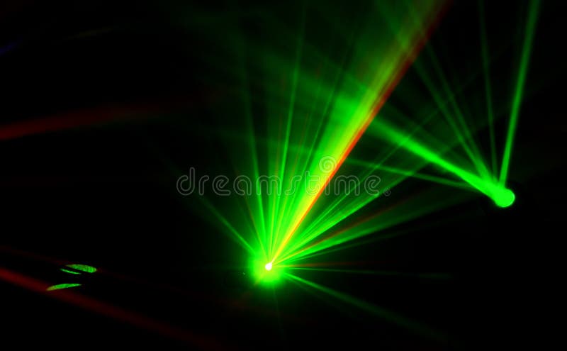 Luci e laser luminosi della discoteca fotografie stock Luci e laser luminosi della discoteca fotografie stock