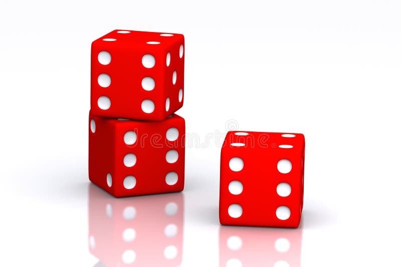 Lucky Dice stock illustration. Illustration of symbol 8209832