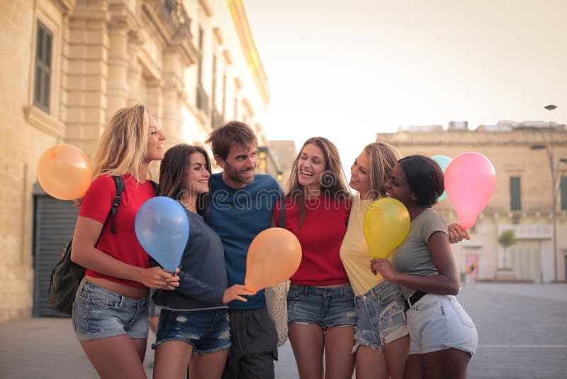 Lucky Guy Stock Image Image Of Street Smile Caucasian 78473023