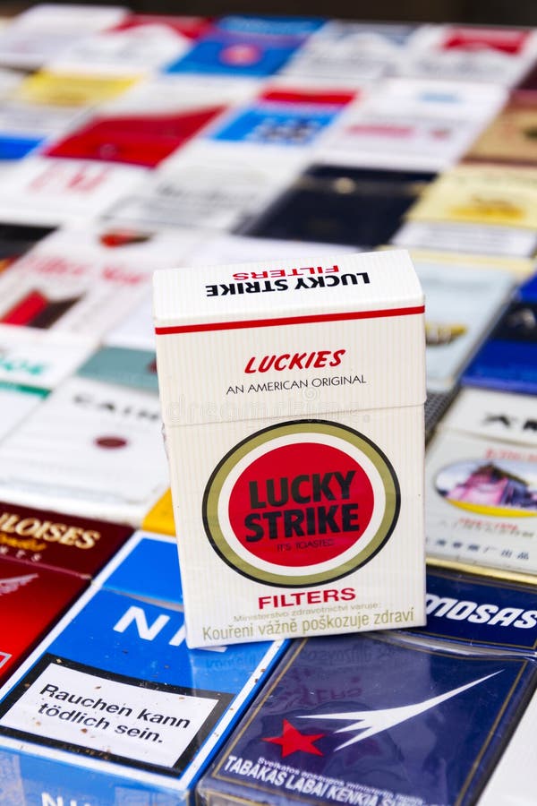 Lucky Strike Cigarette Stock Photos - Free & Royalty-Free Stock