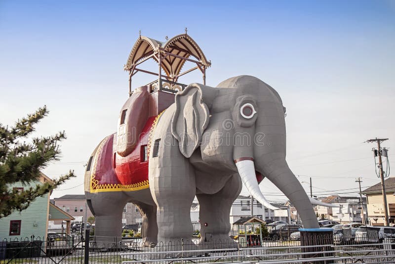 Lucy słoń w Margate Nowym - bydło