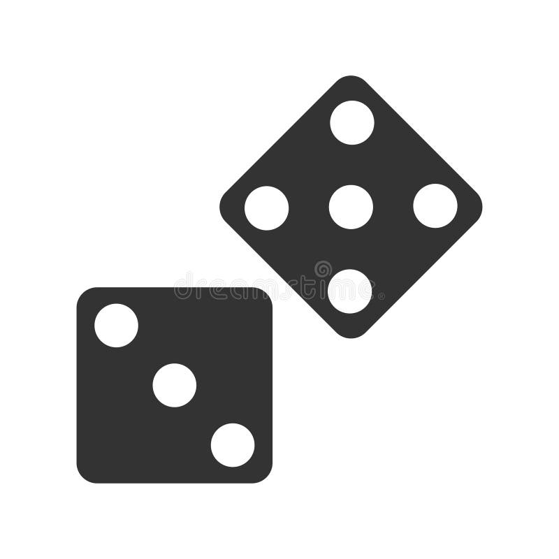 Ludo dice icon stock vector. Illustration of casino 213764417
