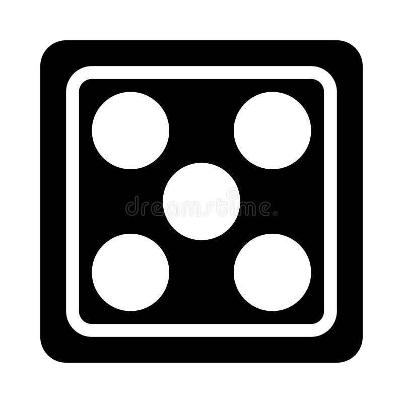 Ludo Vector Glyph Flat Icon Stock Vector Illustration Of Ludo Success