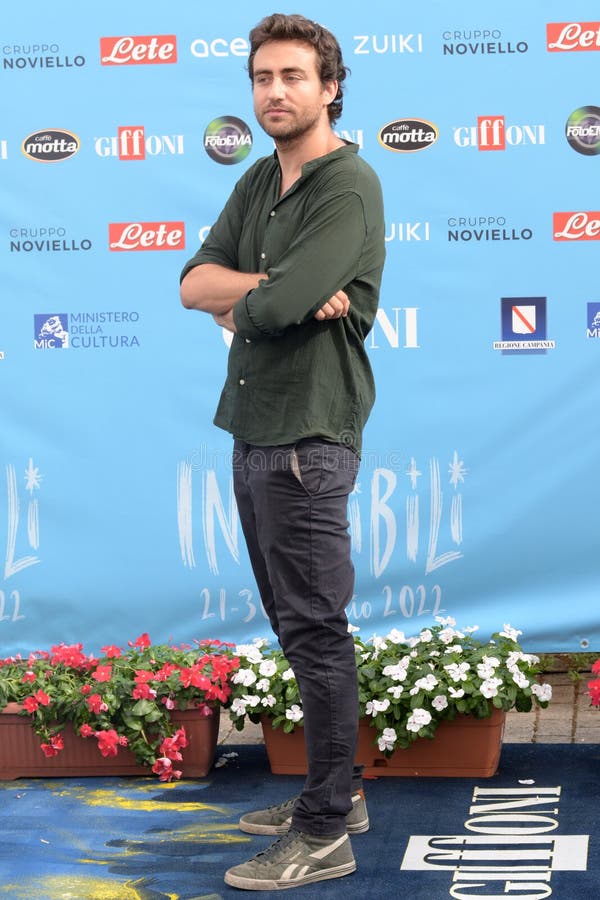 GIFFONI VALLE PIANA,ITALY - July 26,2022: Ludovico Bessegato at Giffoni Film Festival 2022 - on July 26, 2022 in Giffoni Valle Piana, Italy. GIFFONI VALLE PIANA,ITALY - July 26,2022: Ludovico Bessegato at Giffoni Film Festival 2022 - on July 26, 2022 in Giffoni Valle Piana, Italy