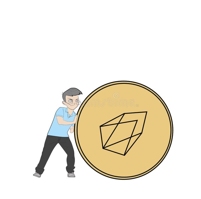 Ludzie z monetami, crypto waluta instrumenty również zwrócić corel ilustracji wektora ilustracji Ludzie z monetami, crypto waluta instrumenty również zwrócić corel ilustracji wektora ilustracji