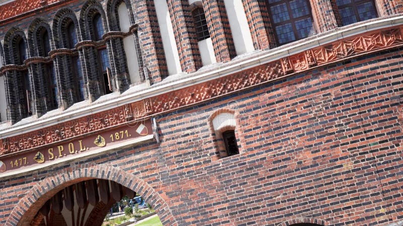 Luebeck, vue de l'Holstentor