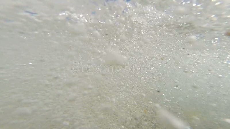 Luftblasen Unter Wasser Blasen Die Auf Der Meeresoberflache Steigen Stock Video Video Von Steigen Blasen