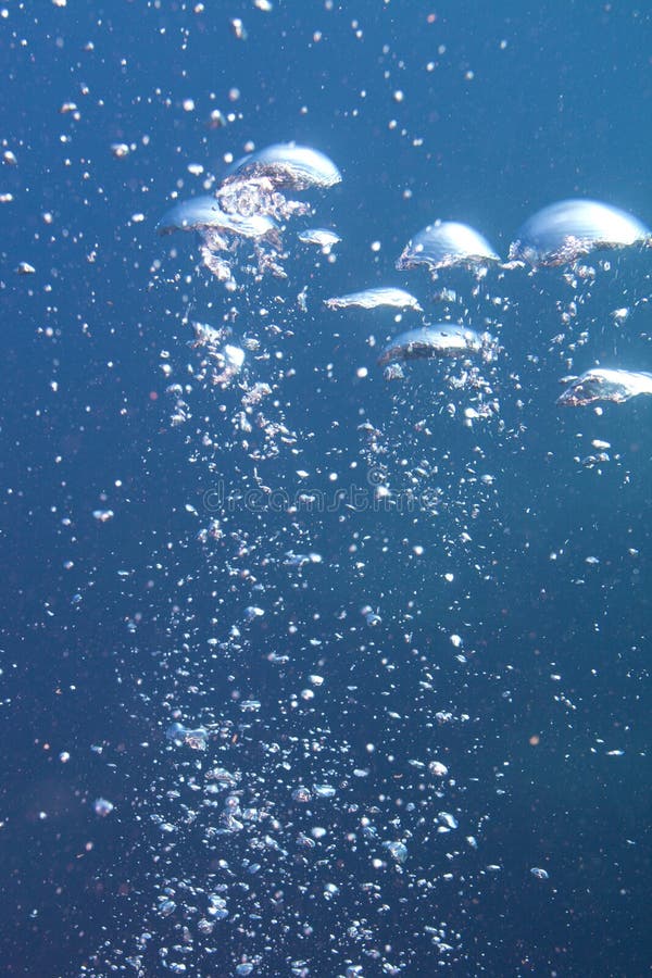 Luftblasen Unterwasser