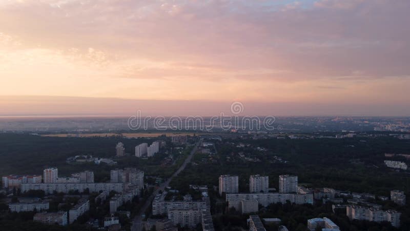 Luftschiff Stadt Morgensonnenstraße Himmel Stadt