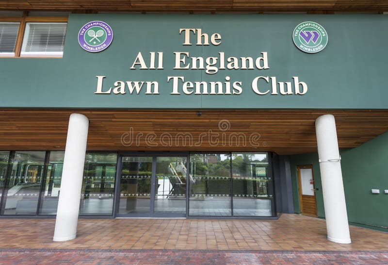 Lugar de visita de Wimbledon imagem de stock Lugar de visita de Wimbledon imagem de stock