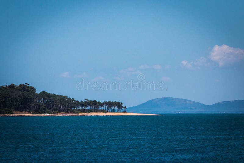 Lugares pintorescos de la región de Punta del Este en Uruguay