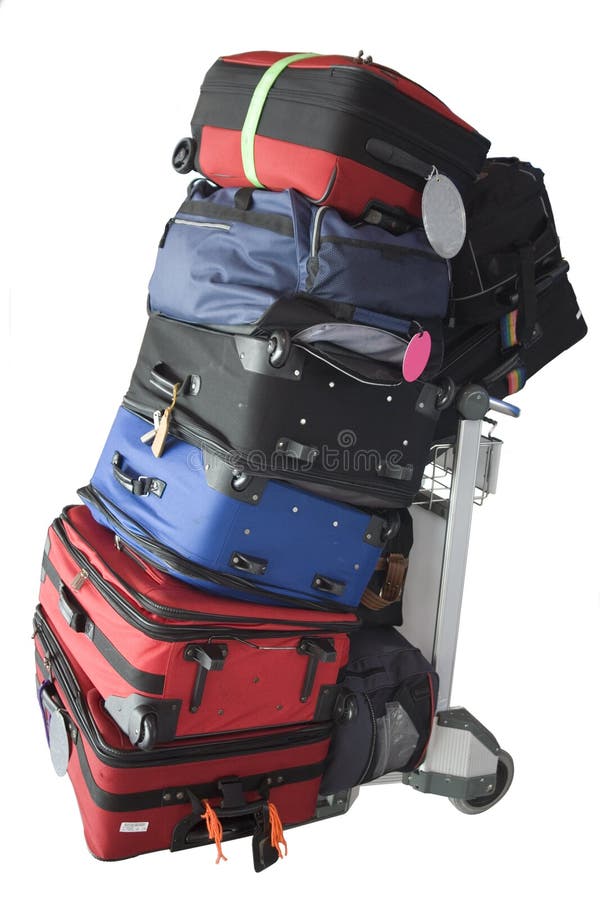 Luggage stock image. Image of journey, label, locked, airplane 4966049