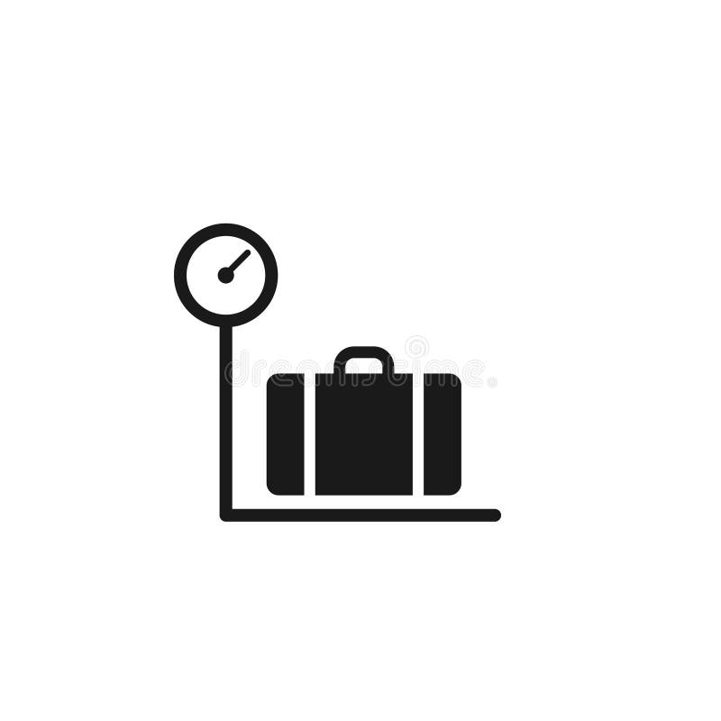 Bag, baggage, luggage, measurement, scale, weighing, weight icon - Download  on Iconfinder