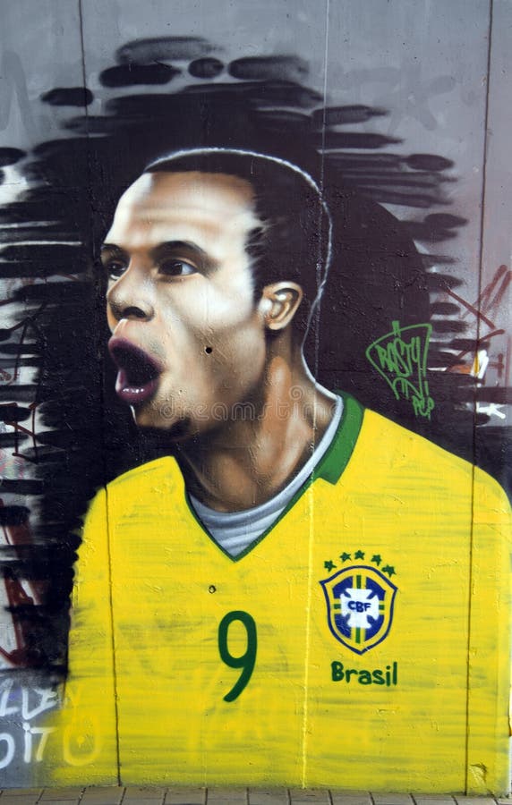 Luis Fabiano Graffiti