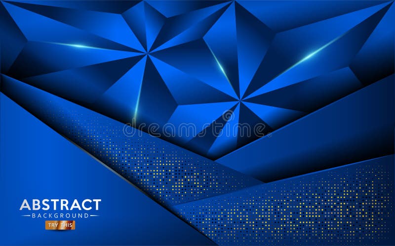Fondo Azul Y De Plata Lujoso Ilustración del Vector - Ilustración de