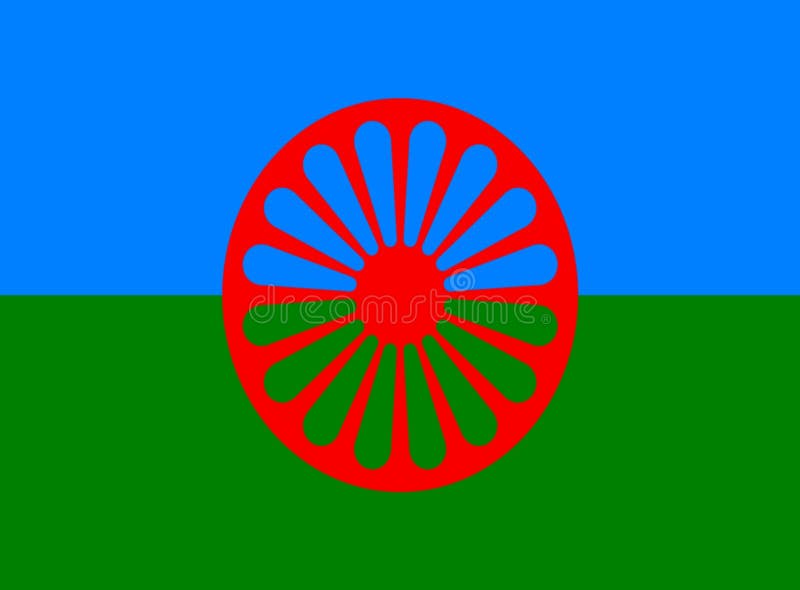 La Gente Romani Fuma La Bandera, Bandera Gitana Del Humo Stock de  ilustración - Ilustración de bandera, humo: 143149113