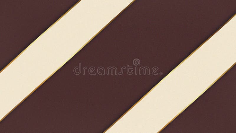 Luksusowy Cocoa Brown i Szampan Tło Elegancki Geometryczny Abstract Design royalty ilustracja