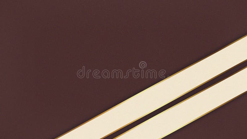 Luksusowy Cocoa Brown i Szampan Tło Elegancki Geometryczny Abstract Design ilustracja wektor