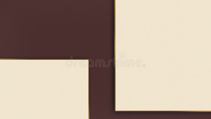 Luksusowy Cocoa Brown i Szampan Tło Elegancki Geometryczny Abstract Design royalty ilustracja