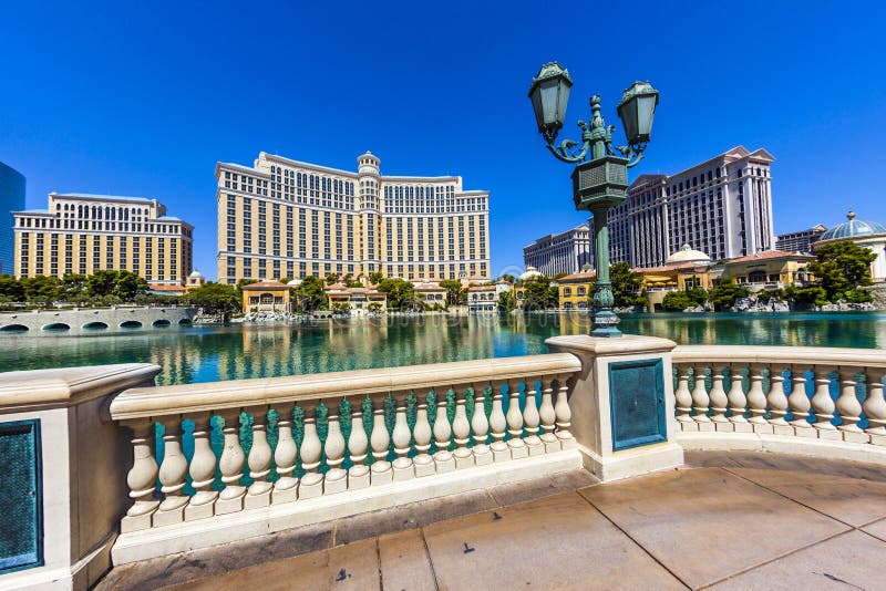 Luksusowy hotel Bellagio w Las Vegas obrazy royalty free Luksusowy hotel Bellagio w Las Vegas obrazy royalty free