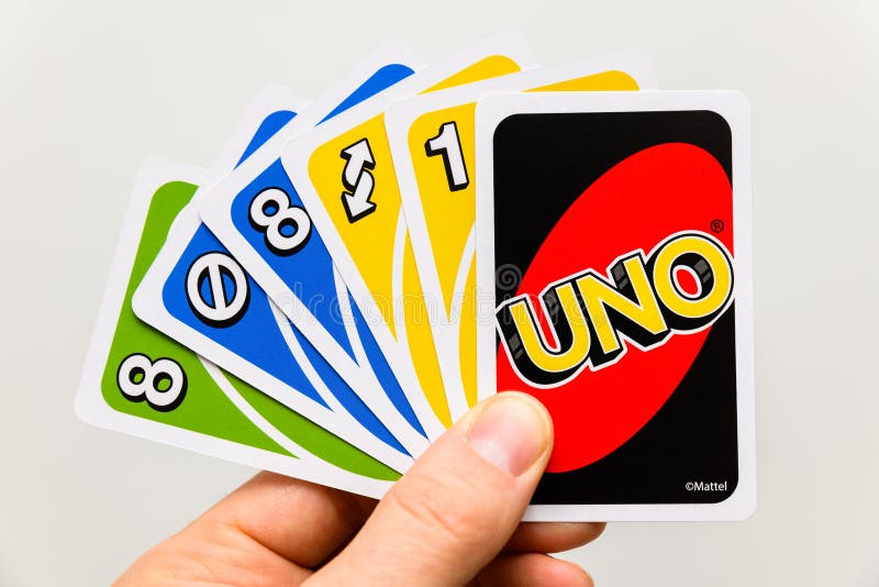 Uno cards in hand, card game Stock Photo by ©Egor_1896 239236398