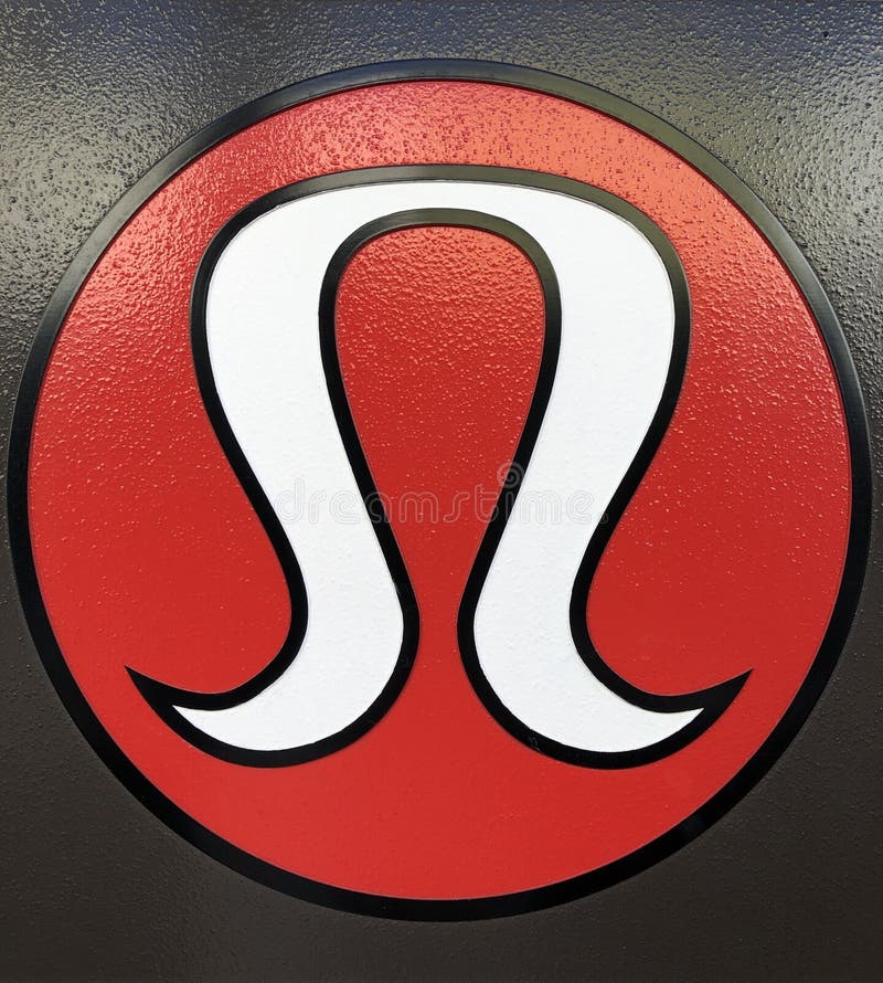 Lululemon Athletica logo editorial stock image. Image of apparel - 173889704