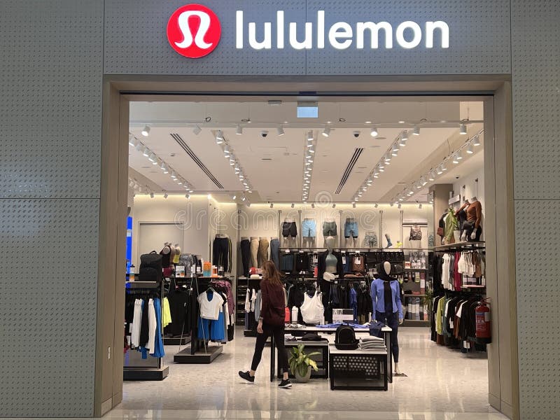 Lululemon Store at Place Vendome Mall in Lusail, Near Doha, Qatar