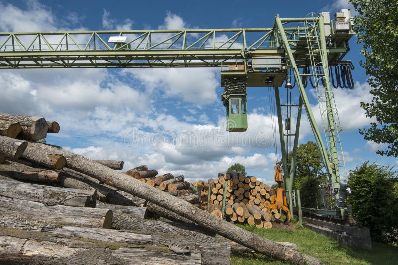 Lumber mill stock image. Image of hardwood, construction 97808701