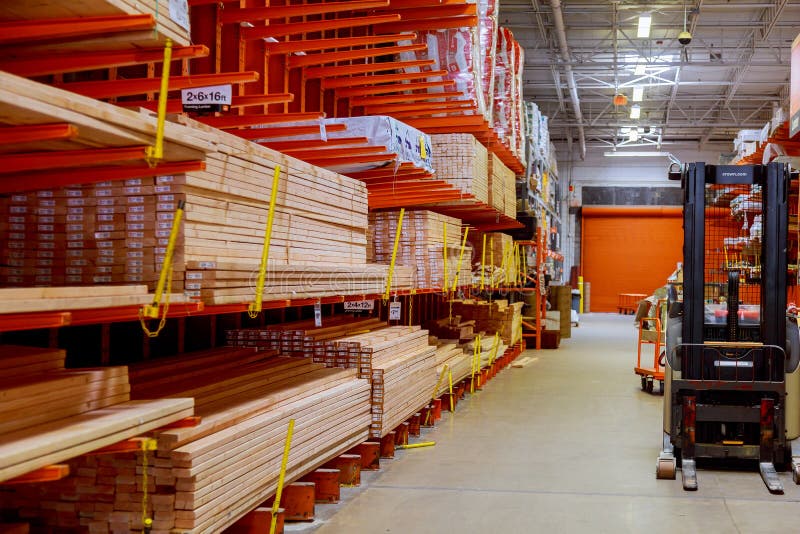 Home Depot East Brunswick Lumber Section of Home Depot Store Editorial Photo - Image of industry, building: 237216866