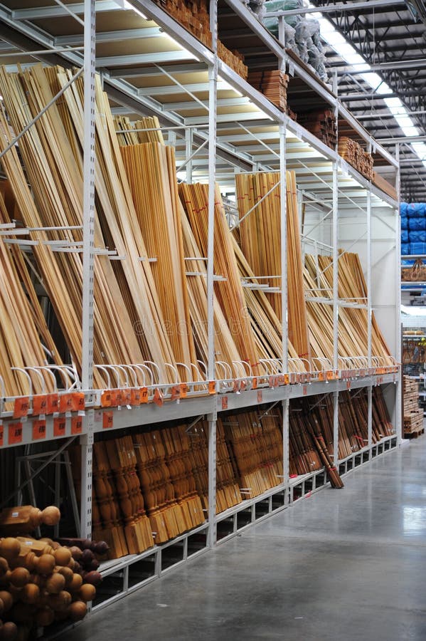 Lumber Warehouse stock image. Image of purchase, contract 1313153