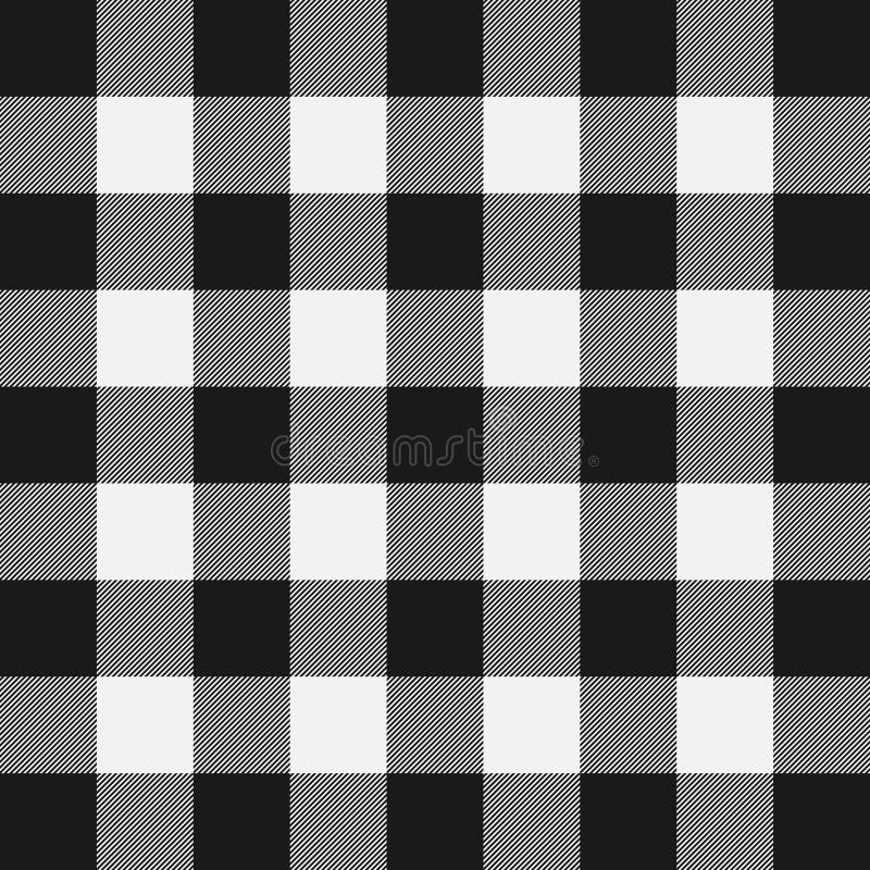 Lumberjack plaid pattern. Template white and black lumberjack. vector illustration Lumberjack plaid pattern. Template white and black lumberjack. vector illustration