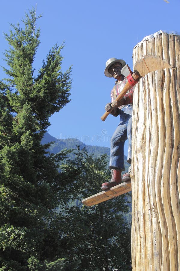 Lumberjack Statue Stock Photos Free & RoyaltyFree Stock Photos from